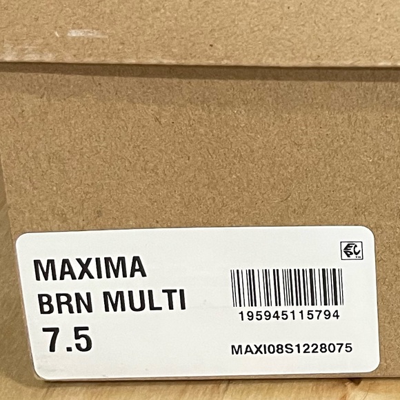 Steve Madden Women's Maxima Sneaker Brown Multi 7.5 - Picture 6 of 6